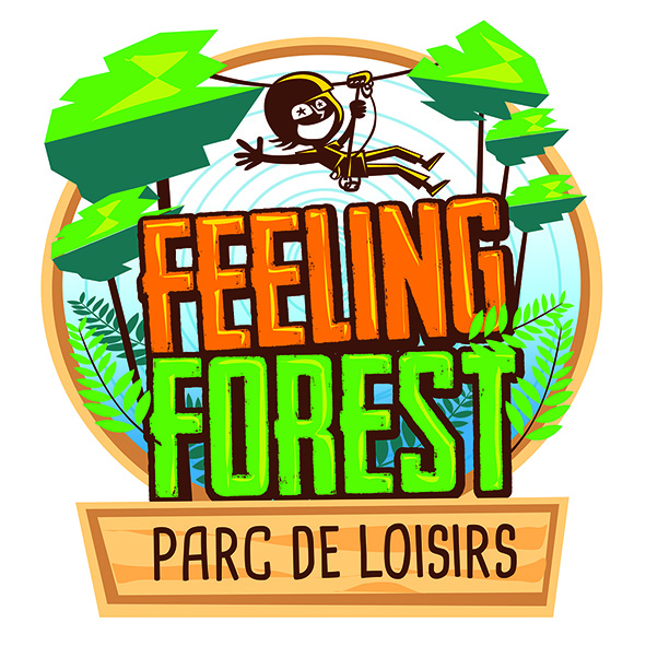 Feeling Forest Nouveau Logotype Christophe Boul Graphiste